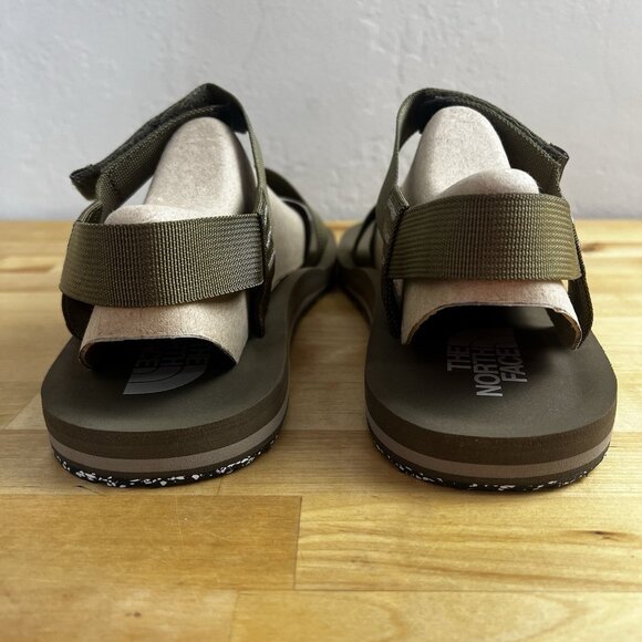 THE NORTH FACE Sandals Skeena‎ Olive Green Sport Hook Loop Men's Size 12 NEW - Picture 5 of 10